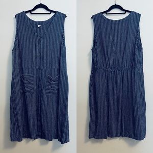 Old Navy Linen Sleeveless Sundress